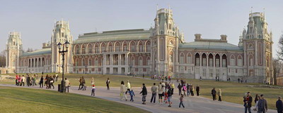 Панорама: Москва, Музей-заповедник Царицыно, Большой дворец 