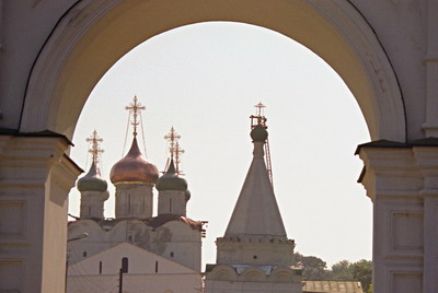Фотография для постеров, календарей, иллюстраций, для оформления интерьеров и выставочных стендов. Нижний Новгород, Печерский монастырь, лето, утро