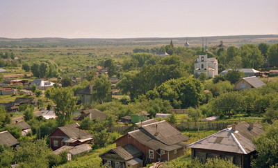 Фотография для постеров, календарей, иллюстраций, для оформления интерьеров и выставочных стендов. Город Переславль-Залесский, пейзаж, лето, утро